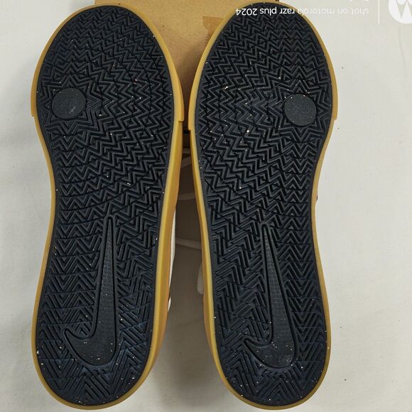 Men's NIKE SB Chron 2 Canvas 'White Gum' Skate Shoes Lace-Up Sneakers US Size 8 - Picture 11 of 11